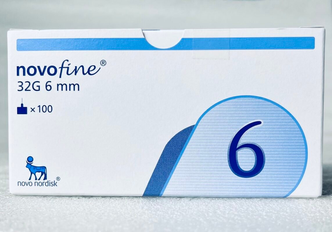 سنون قلم انسولين نوفو فاين 6 مل – NovoFine Pen Needles 6 mm